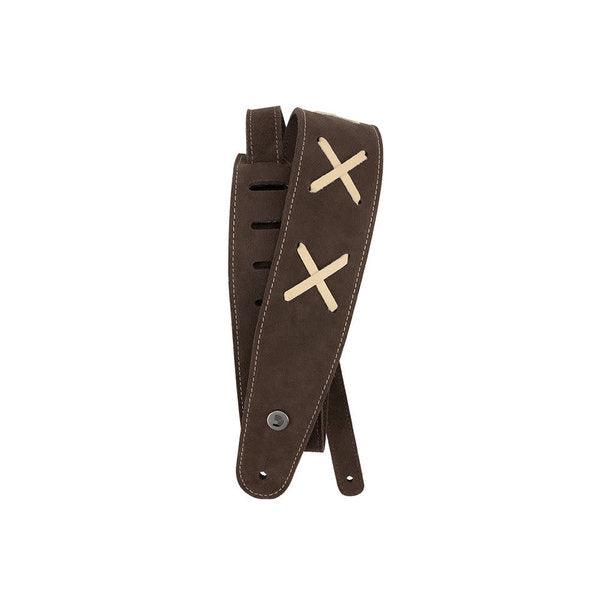 D'Addario 2.5" Leather Strap Vintage, Brown