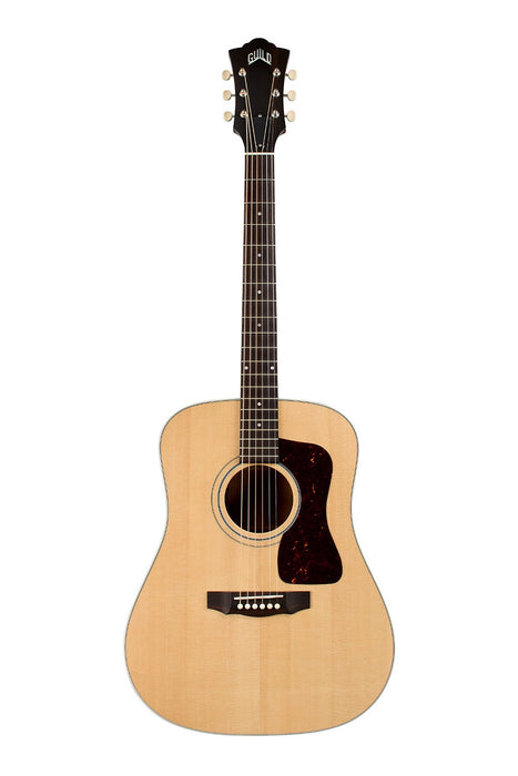 Guild D40E STD NAT WC - Dreadnought Acoustic-Electric Guitar with L.R. Baggs Element VTC Electronics w/Case, Natural