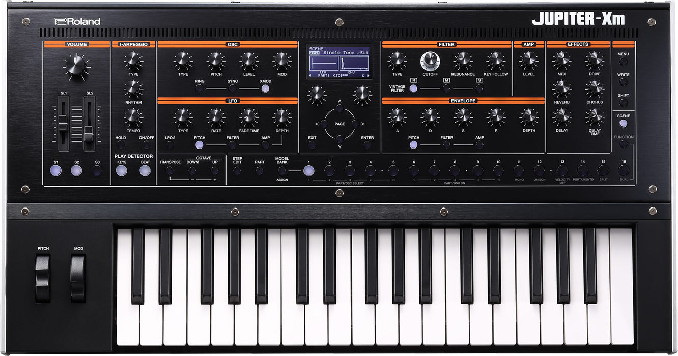 Roland JUPITER-XM Synthesizer - Compact Keys