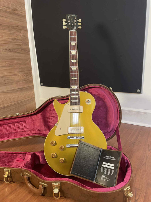 Gibson Custom Shop '56 VOS Gold Top - Left-Handed w/Case - Used