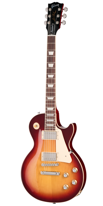 Gibson Les Paul Standard 60s Plain Top Electric Guitar w/Hardshell Case, Bourbon Burst