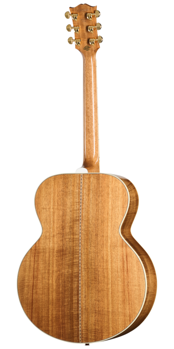 Gibson Custom Shop SJ-200 Elegant Koa Acoustic/Electric Guitar w/Hardshell Case, Honey Burst