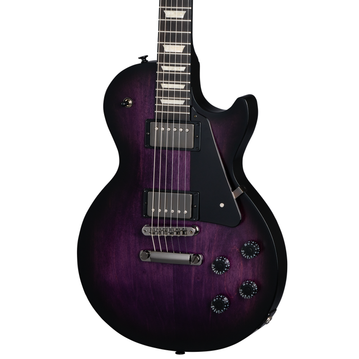 Gibson Les Paul Modern Studio Electric Guitar, Dark Purple Burst Satin