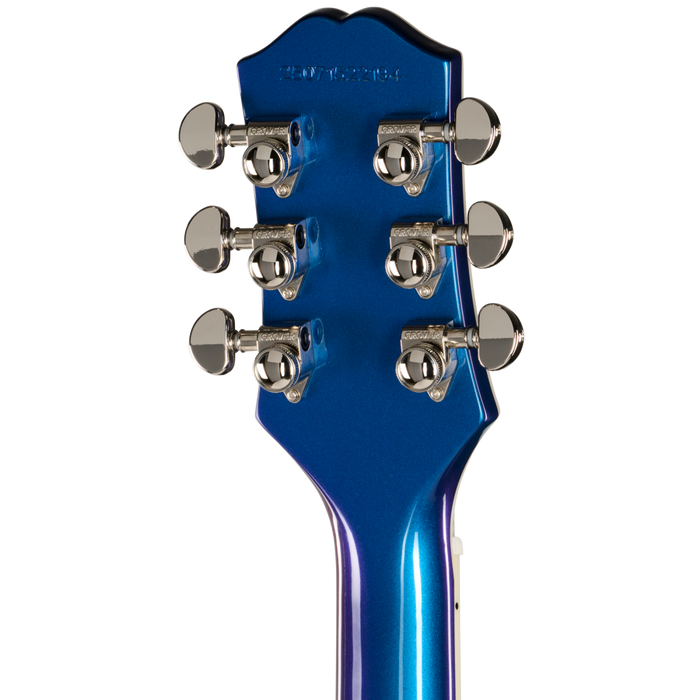 Epiphone Futura Les Paul Custom Electric Guitar w/Gigbag, Twilight Shift