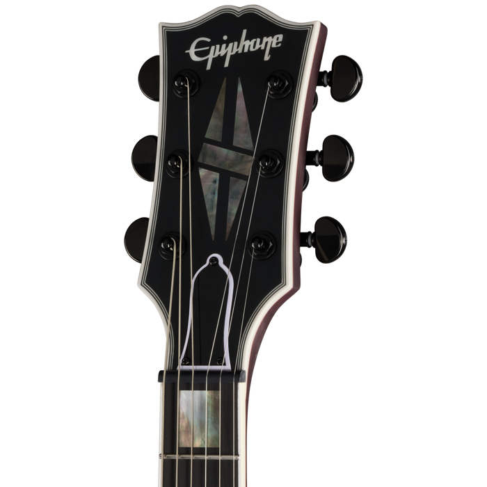 Epiphone Prophecy SG Electric Guitar w/Case, Crimson Fog Satin