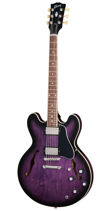 Gibson ES-335 Electric Guitar w/Hardshell Case, Dark Purple Burst