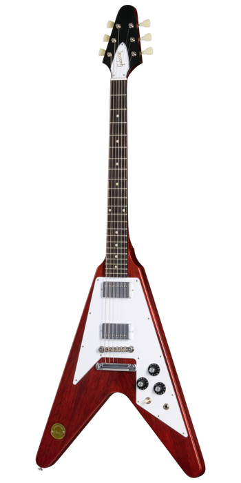 Gibson Custom Shop 1971 Medallion Flying V Reissue Electric Guitar w/Hardshell Case, Medallion Cherry