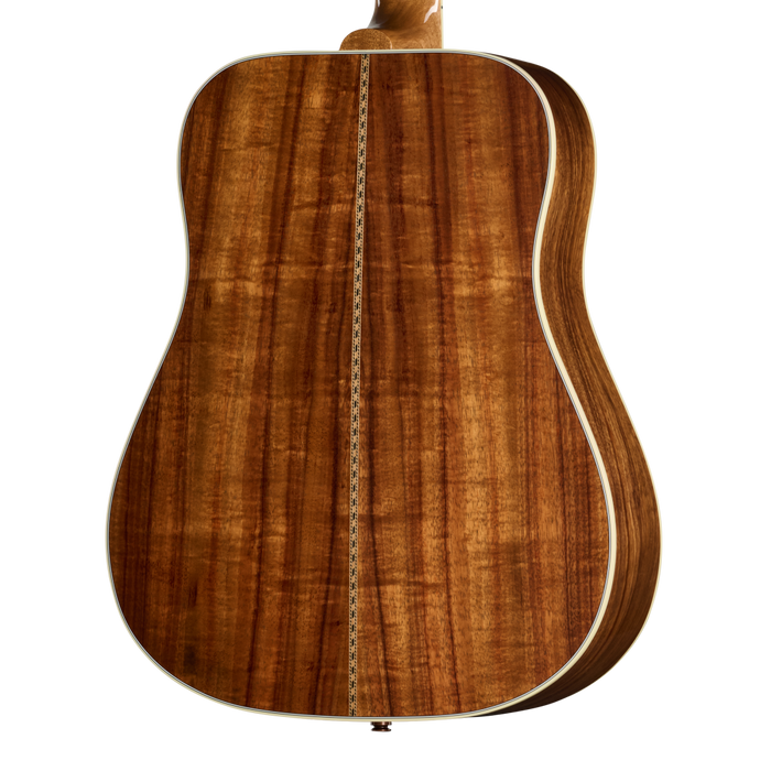 Gibson Custom Shop Hummingbird Elegant Koa Acoustic/Electric Guitar w/Hardshell Case, Honey Burst