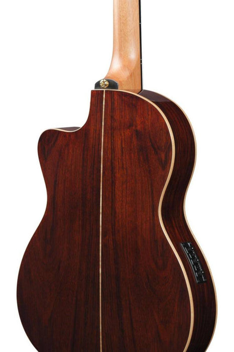 Ibanez GA34STCE Thinline Cutaway Classical Acoustic/Electric Guitar - Natural High Gloss