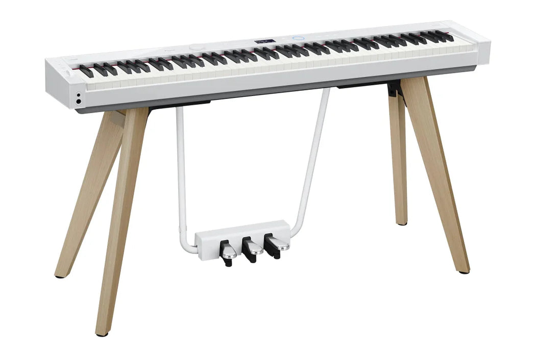 Casio Privia PX-S7000 88-Key Digital Piano w/Stand & Pedals, White