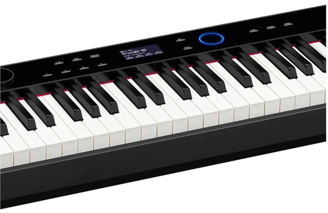 Casio Privia PX-S7000 88-Key Digital Piano w/Stand & Pedals, Black