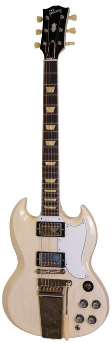 Gibson Custom Shop 1964 SG Standard Maestro Electric Guitar w/Hardshell Case, TV White