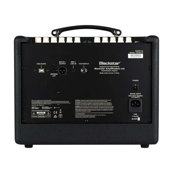 Blackstar - Sonnet 60 - 60W Acoustic Amp Black