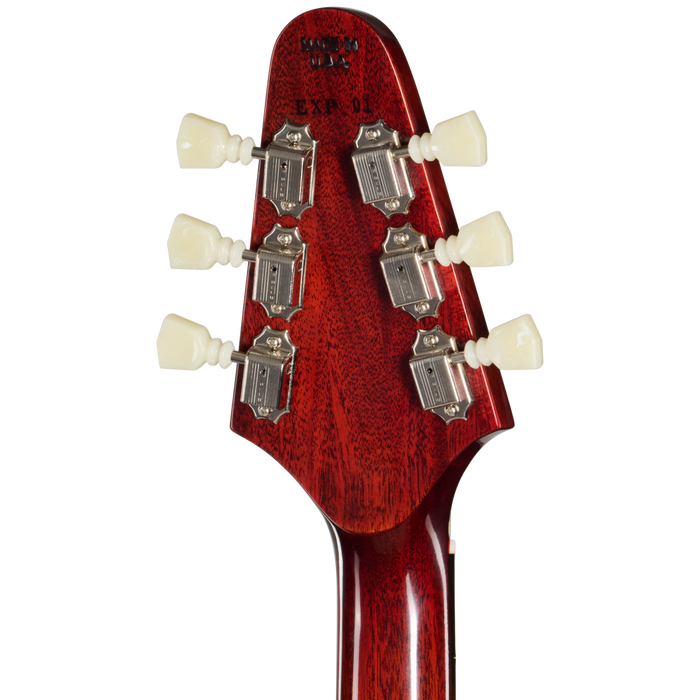 Gibson Custom Shop 1971 Medallion Flying V Reissue Electric Guitar w/Hardshell Case, Medallion Cherry