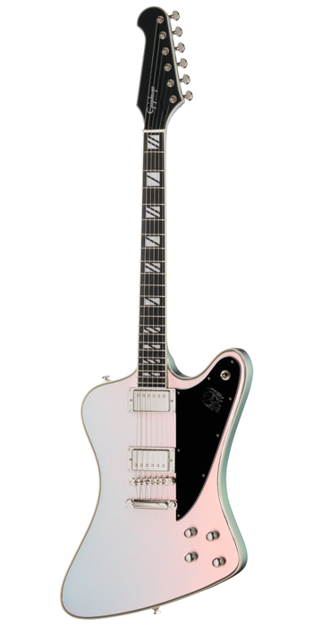 Epiphone Futura Firebird Custom Electric Guitar w/Gigbag, Quicksilver Shift