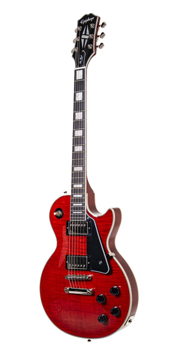 Epiphone Les Paul Custom Figured Trans Red