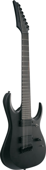 Ibanez RGD Iron Label Series 7 String Electric Guitar, Black Flat