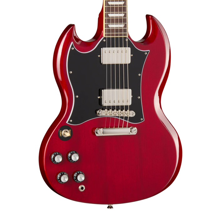Epiphone SG Standard Left-Handed Electric Guitar w/Gigbag, Cherry