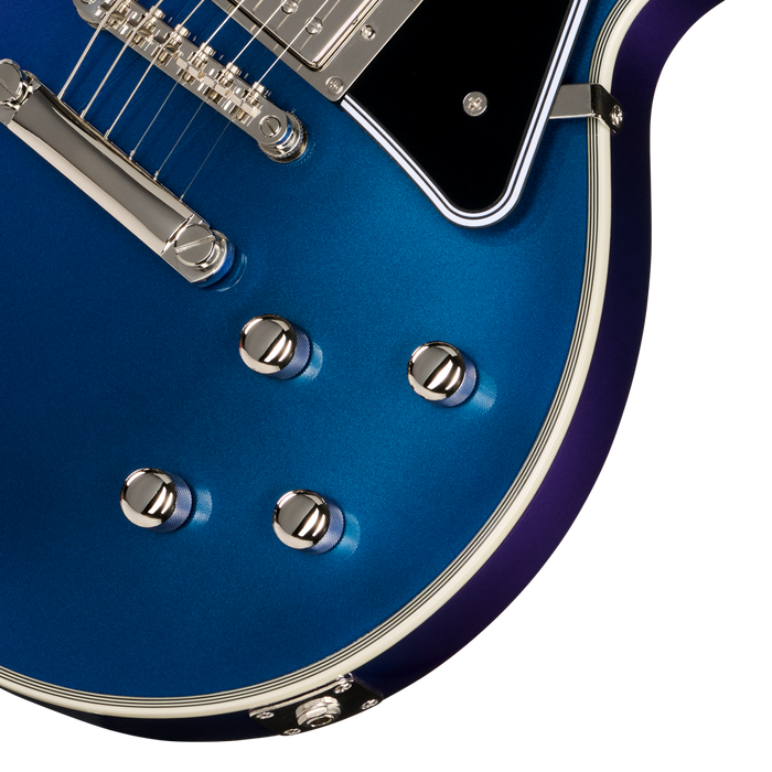 Epiphone Futura Les Paul Custom Electric Guitar w/Gigbag, Twilight Shift
