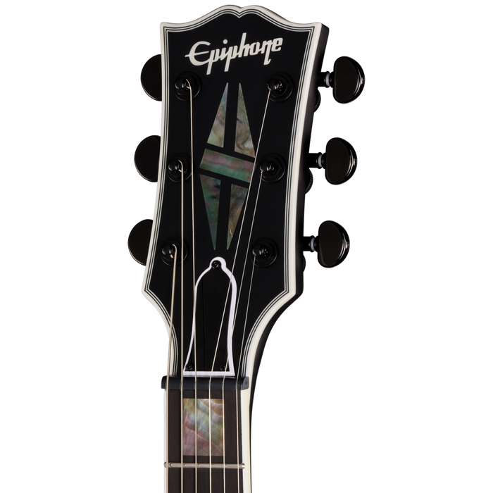 Epiphone Prophecy Les Paul Electric Guitar w/Case, Obsidian Storm Satin
