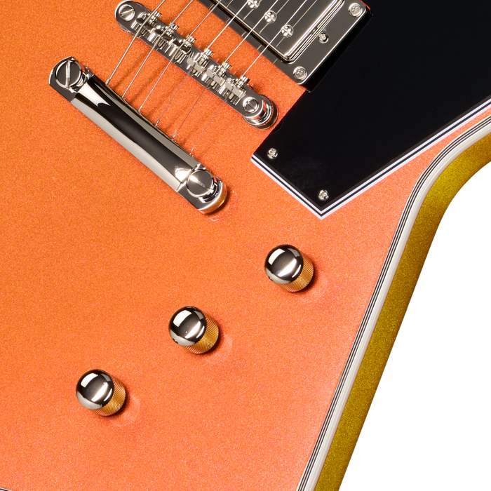 Epiphone Futura Explorer Custom Electric Guitar w/Gigbag, Firestorm Shift