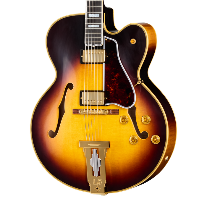 Gibson Custom Shop 1957 L-5 CES Reissue Electric Guitar w/Hardshell Case, Vintage Sunburst