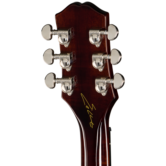 Epiphone Eric Church Hummingbird Dark Acoustic/Electric Guitar w/Hardshell Case, Cobra Burst