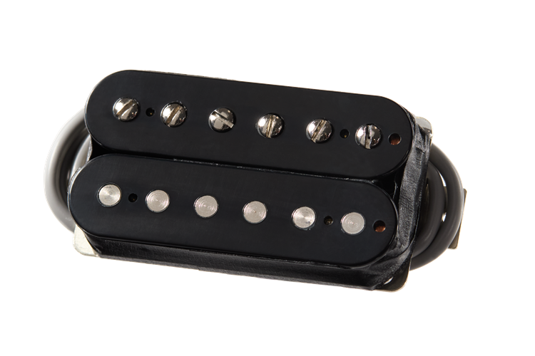 Gibson ELEV8 Underwound Pickup, Rhythm - Double Black