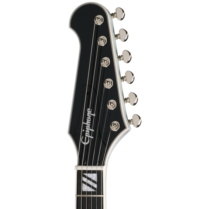 Epiphone Futura Firebird Custom Electric Guitar w/Gigbag, Quicksilver Shift