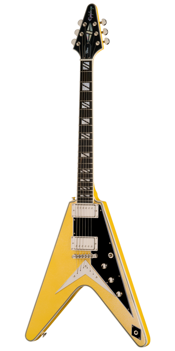 Epiphone Futura Flying V Custom Electric Guitar w/Gigbag, Solaris Shift