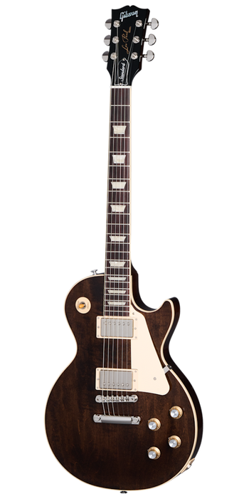 Gibson Les Paul Standard 60s Plain Top Electric Guitar w/Hardshell Case, Dark Walnut