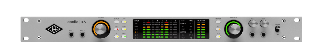 Universal Audio Apollo x6 Gen 2 Thunderbolt Audio Interface - Essentials+