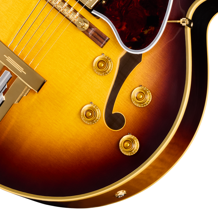 Gibson Custom Shop 1957 L-5 CES Reissue Electric Guitar w/Hardshell Case, Vintage Sunburst