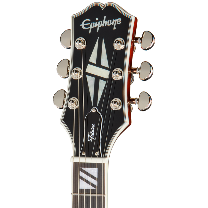 Epiphone Futura RD Custom Electric Guitar w/Gigbag, Midnight Ember Shift