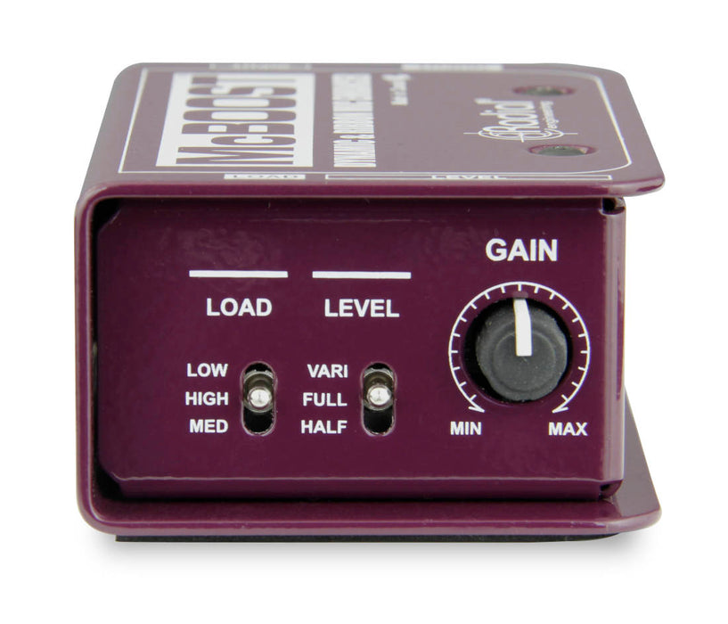 Radial McBoost 26dB Signal Booster -  Dynamic/Ribbon Mic