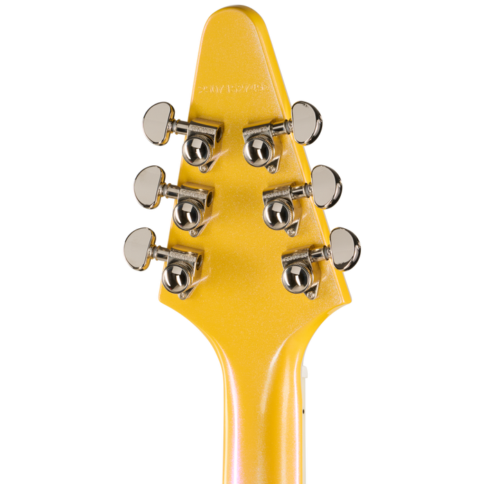 Epiphone Futura Flying V Custom Electric Guitar w/Gigbag, Solaris Shift
