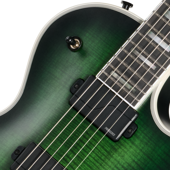 Epiphone Prophecy Les Paul Electric Guitar w/Case,  Forest Phantom Satin