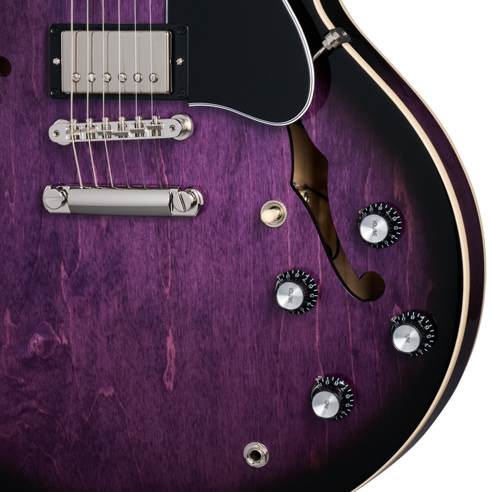 Gibson ES-335 Electric Guitar w/Hardshell Case, Dark Purple Burst
