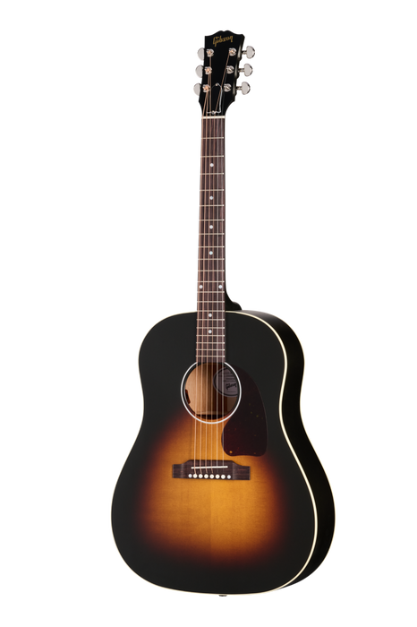 Gibson J-45 Special Acoustic/Electric Guitar w/Softshell Case, Satin Vintage Sunburst