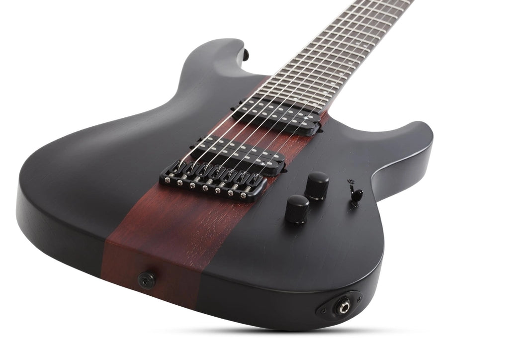 Schecter C-7 Rob Scallon Satin Dark Roast