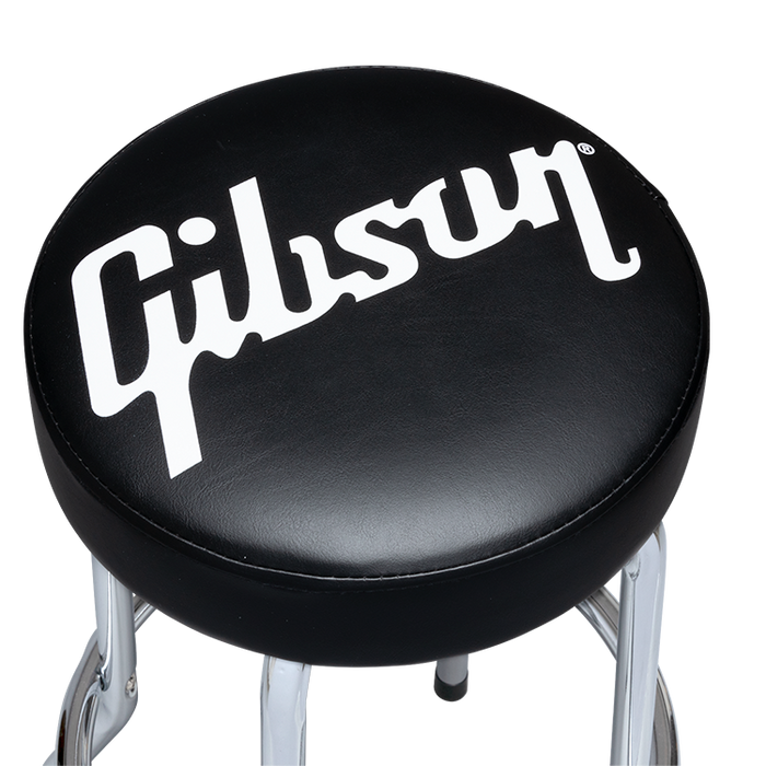 Gibson Premium Playing Stool w/White Logo, 30''
