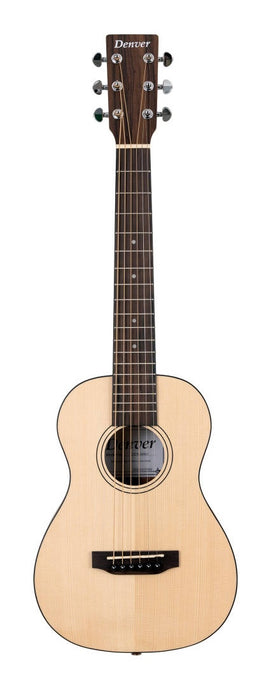 Denver Mini Acoustic Guitar w/Gigbag, Satin Open Pore