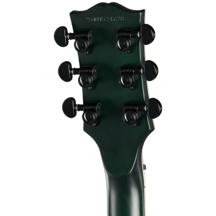 Epiphone Prophecy Les Paul Electric Guitar w/Case,  Forest Phantom Satin