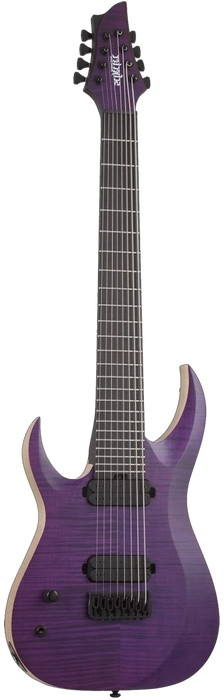 Schecter John Browne Tao-8 Left-Handed Satin Trans Purple