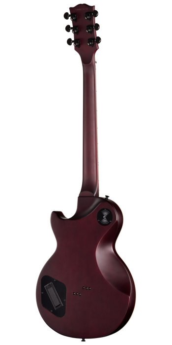 Epiphone Prophecy Les Paul Electric Guitar w/Case, Crimson Fog Satin