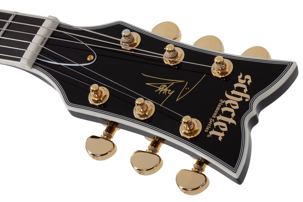 Schecter Zacky Vengeance H6Llyw66D w/Sustainiac, Gloss Black