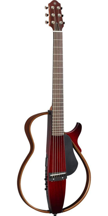 Yamaha SLG200S Silent Guitar with Steel Strings - Crimson Red Burst