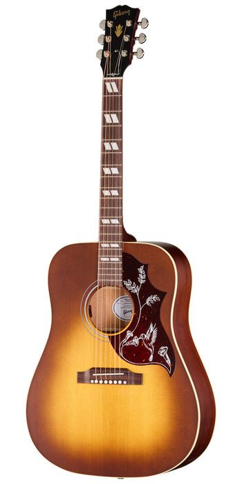 Gibson Hummingbird Special Acoustic/Electric Guitar w/Softshell Case, Satin Honey Burst