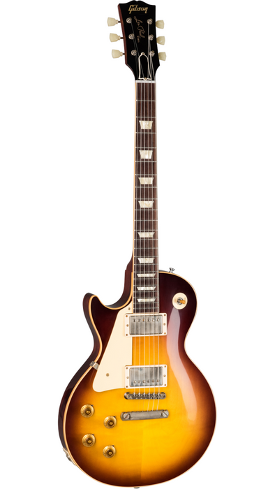 Gibson Custom Shop 1958 Les Paul Standard VOS Reissue Left-Handed Electric Guitar w/Hardshell Case, Bourbon Burst