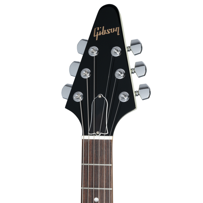 Gibson 80s Flying V Electric Guitar w/Hardshell Case, Classic White